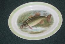 Buffalo Pottery Fish Plate