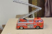 Metal Toy Fire Truck