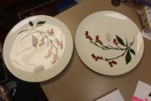 Lot of 2 Blue Ridge Dinner Plates