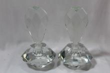 Set of Two Parfume Bottles