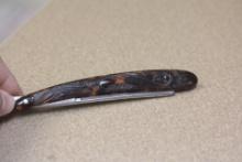 Shuredge Faux Turtle Shell Straight Razor