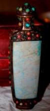 Antique / Vintage Large Stone Snuff Bottle