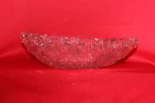 A Pressed Glass Display Bowl