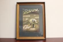 A Signed OHNO Bakufu Woodblock Print