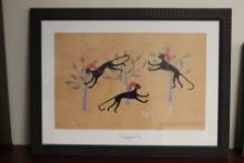 A Framed Disney's Animal Kingdom Lodge Print