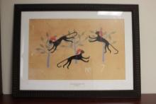 A Framed Disney's Animal Kingdom Lodge Print