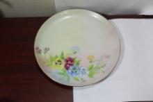 A Vintage Handpainted Plate