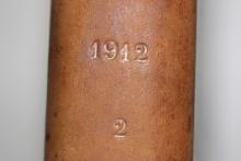 1912 French Illustration Hardcover Book