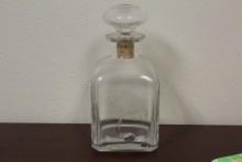 A Vintage Kosta Crystal Etched Decanter