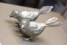 Pair of Metal Birds