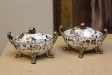 Pair of Davenport Gravy Bowls