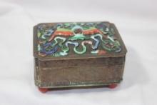 A Chinese Cloisonne Box