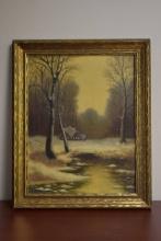 A 1934 Howard Melaney Oil on Canvas