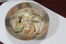 A Japanese Bowl - Signed Kozan