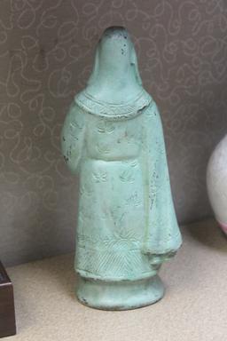 Chinese Bronze Wise Man