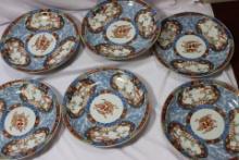 Set of 6 imari Plates