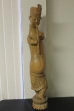A Polynesian? Wooden Statue