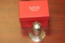 A Sterling Ornament Bell