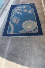 Antique Chinese Art Deco Rug