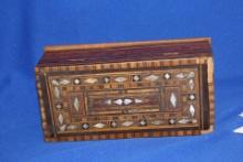 An old Inalid Wooden Box