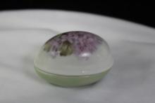 AN Artist Signed Porcelain Trinket Box