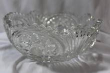A Pressed Glass Bowl
