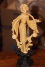 Resin Oriental Lady