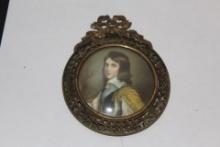 A Victorian Metal Wall Hanger