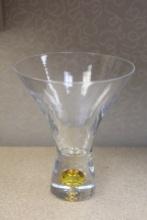 Decorative Art Glass Cup