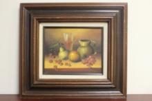 Oil on Canvas Still Life