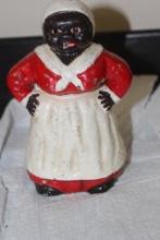 Black Americana Cast Iron Bank