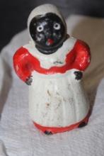 Black Americana Cast Iron Bank