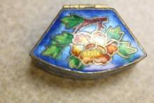 Enamel Chinese Trinket Box