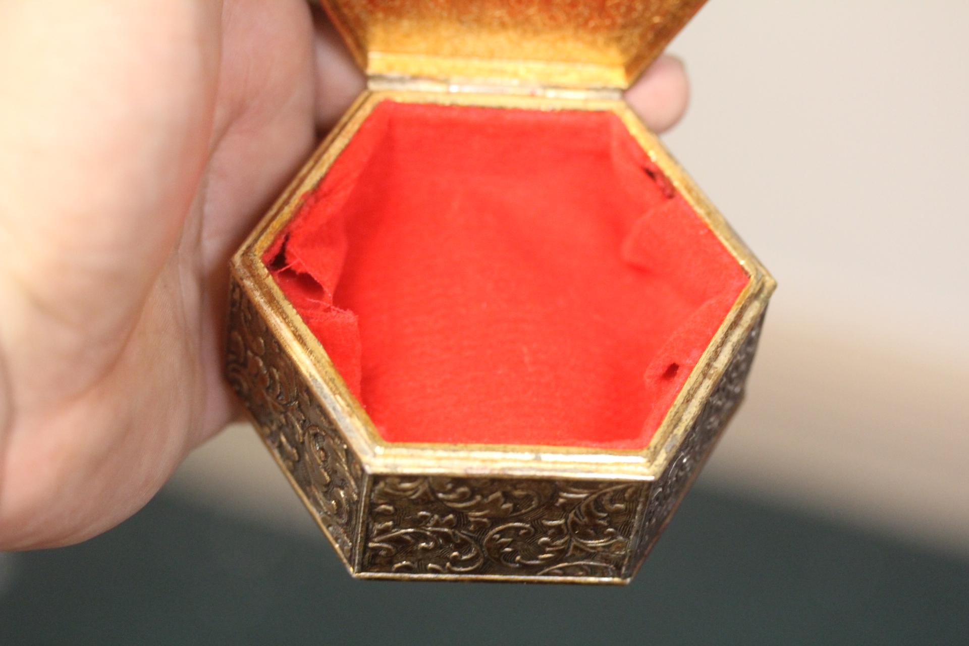 Metal Trinket Box