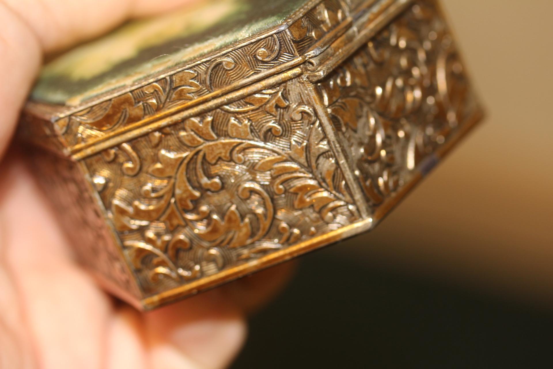 Metal Trinket Box