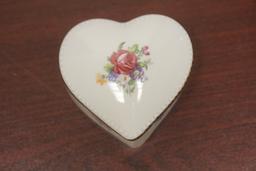 Heart Shape Trinket Box