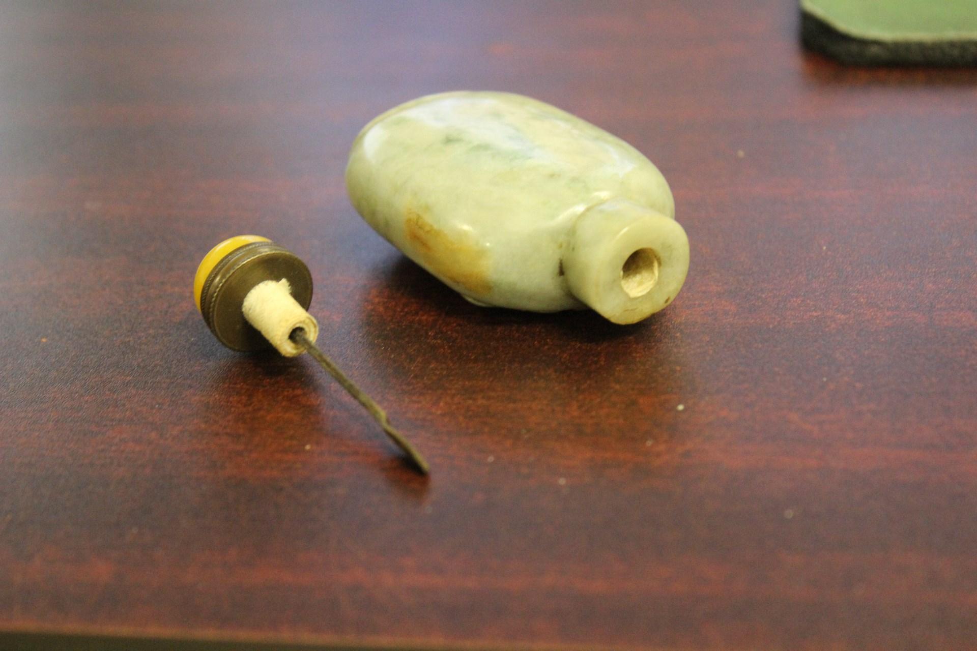 Carved Jade Snuff Bottle