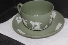 Wedgwood Jasperware Cup and Saucer