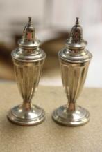 International Sterling Salt and Pepper Shakers