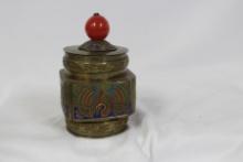 A Brass Trinket Box