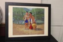 A Limited Signed Print by Ken Freeman