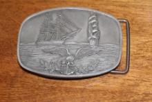 Pewter Eagle Belt Buckle