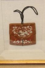 Framed Chinese Silk Purse