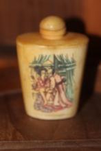 Chinese Erotica Bone Snuff Bottle