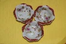 Lot of 3 Japanese Sauce Dish