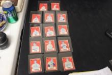Lot of 14 Reprint Baseball Cards