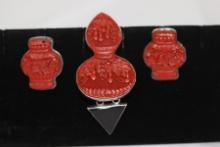A Cinnabar and Sterling Suite