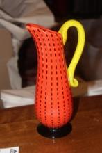 Art Glass Pitcher by Andrew Magdanz