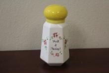A Salt Shaker form Ceramic Bank