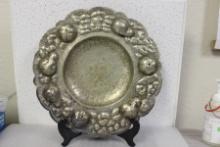 A Hand Hammered Tray